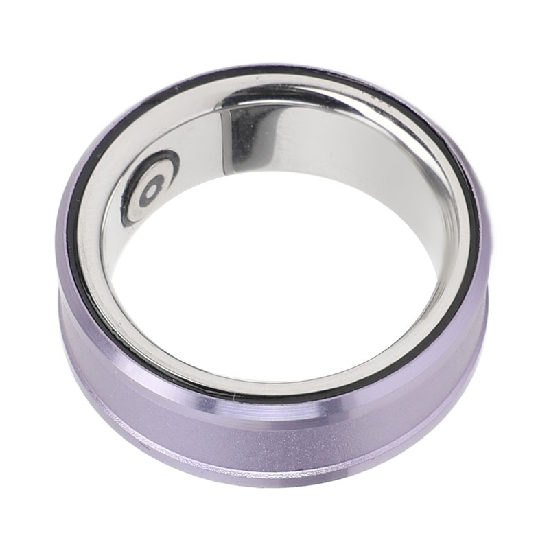 Smart Ring Purple Pedometer Deep Waterproof Lightweight Smart Health Ring