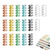 nalaina Binder Ring, Loose Leaf Binder Ring, 6 Colors, Set