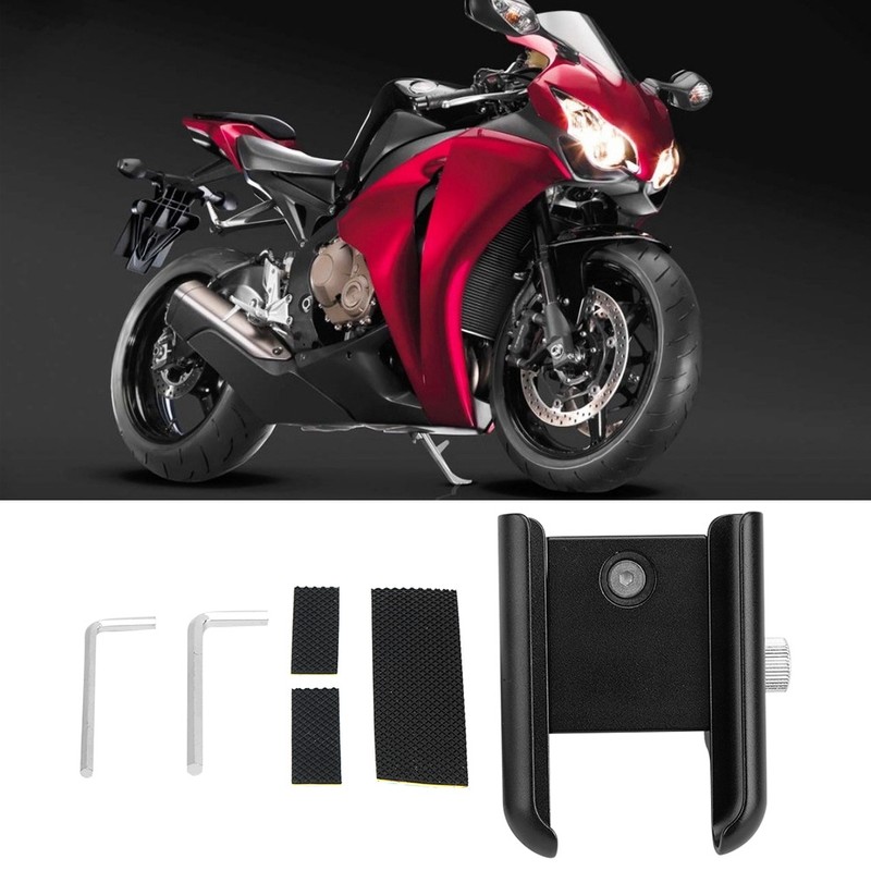 0.7-1.4in Diameter Mobile Phone Holder Aluminum Alloy Stand Bracket Universal