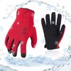 Vgo... 1Pair 5℃/41°F Winter Work Gloves, Cold Weather Safety Work