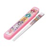 Komori Resin Star Twinkle Pretty Cure Chopsticks Case Pink 16.5cm