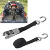 Black Ratchet Straps, 2PCS Sturdy Construction Ratchet Straps High Toughness