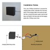 AC 85-265V 6W Cube LEDs Wall Sconces Light Modern COB