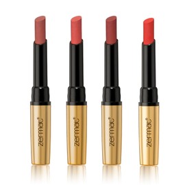 Zermat Long-Lasting Lipstick Eleganzza Reflex, Fabulous shades that stay on your lips for up to 8 hours, without drying them out. Shade Ruby. 0.06 Oz.