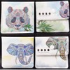 4Pcs Environmental Portable Ashtray Reusable Ash Pouch Fireproof Mini Ashtray