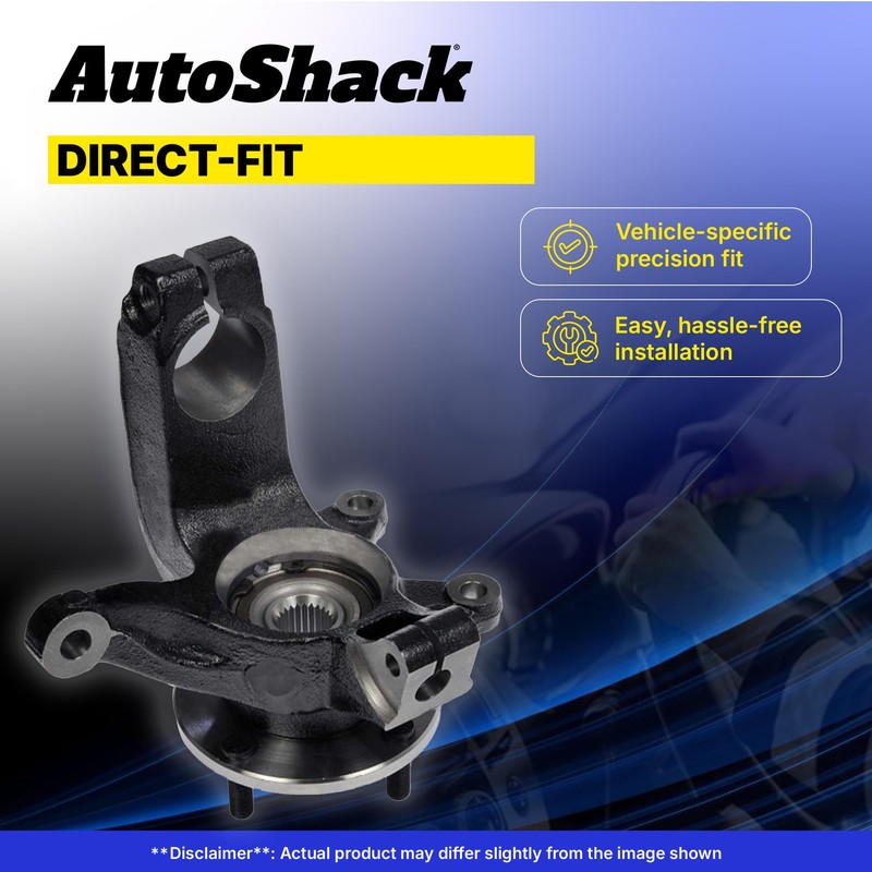 AutoShack Front Right Steering Knuckle for 2012-2018 Ford Focus 2.0L