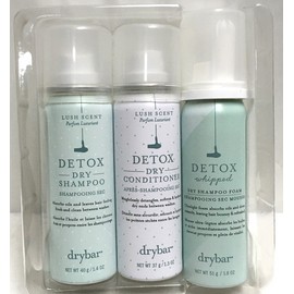 drybar Three rounds of detox dry shampoo +  dry condition +dry shampoo foam NWB