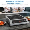 SUNVIVIPRO Commercial Electric Induction Cooktop, 1800W Induction Hot Plate, 10
