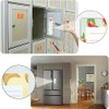 3 Pack Magnetic Shopping List Pad for Fridge, 150 Tear