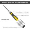 Gunpla 16 in 1 Ratchet Screwdriver Set Ratchet Screwdriver Bit