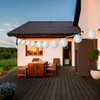 TIGOMOOV Lantern String Lights Plug in, Outdoor White Lights String