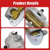 SecosAutoparts Front Brake Calipers and Sintered Pads Compatible with Can