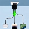 keepdrum GaN40 USB Multiple Fast Charger 2 x USB-C 1