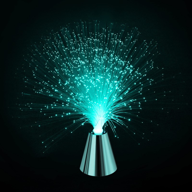 Sensory Fiber Optic Lamp - LED Color Changing with Cone