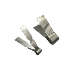 2 pcs Maggas Combo - 7-Teeth Wide + 5-Teeth Precision Maggash Malqat Manqat Mangash | Maamoul Mamool Cookie Maker | Pastry Tongs | Ramadan and Nowruz Crimper Tool for Decorating Cookies |