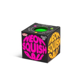 Tobar 38438 Neon Squish Ball Assorted Designs and Colours