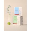 Organic 100% cotton cover long panty liner 4 packs (80