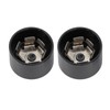10PCS Motorcycle Head Bolt Cover Black Flat CNC Aluminum Engine