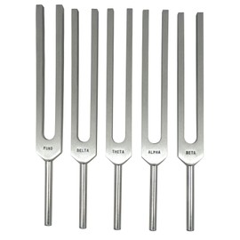 Brain Tuner Tuning Fork Set of 5