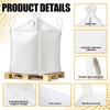 Hoolerry 10 Pcs FIBC Bulk Bag, 1.5 Ton 35" L