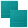 Lashuma Bathroom Set London Hand Towels, 2 x Guest Towels,