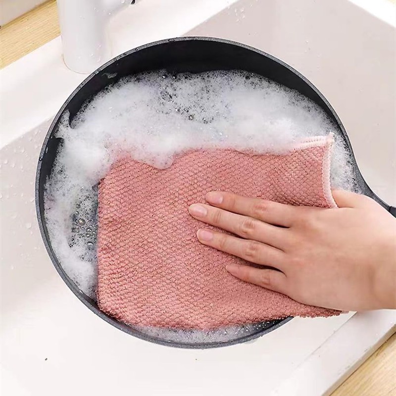 Microfiber Cleaning Cloths-9Pack, Soft Highly Absorbent Microfiber Towels, Lint Free