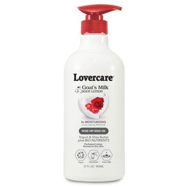 LoverCare Goats Milk Body Lotion Rosehip 800mL