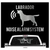 siviwonder Labrador Noise Alarm System Car Sticker Dog Foil Labby