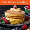 Stainless Steel Pancake Rings, 2 Packs 6 Inch Non-stick Omelette