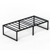 EMODA 16 Inch Narrow Twin Bed Frame 30x75, Heavy Duty