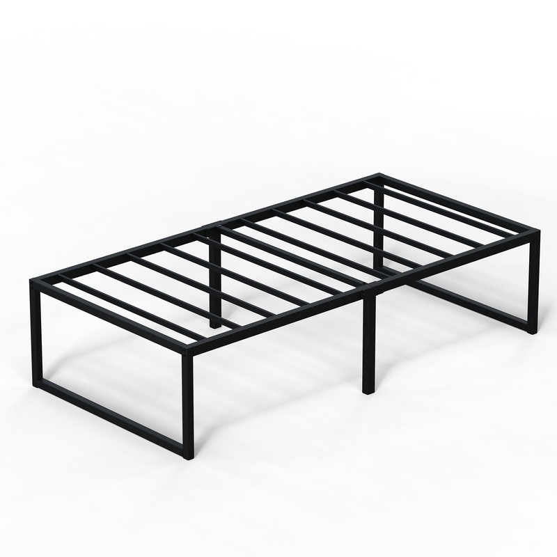 EMODA 16 Inch Narrow Twin Bed Frame 30x75, Heavy Duty