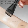 MSQ Ultra Thin Foundation Brush Black for Liquid Makeup Cosmetics