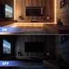 LUXJET Rechargeable Motion Sensor Wardrobe Light, 3.3ft Flexible LED Strip