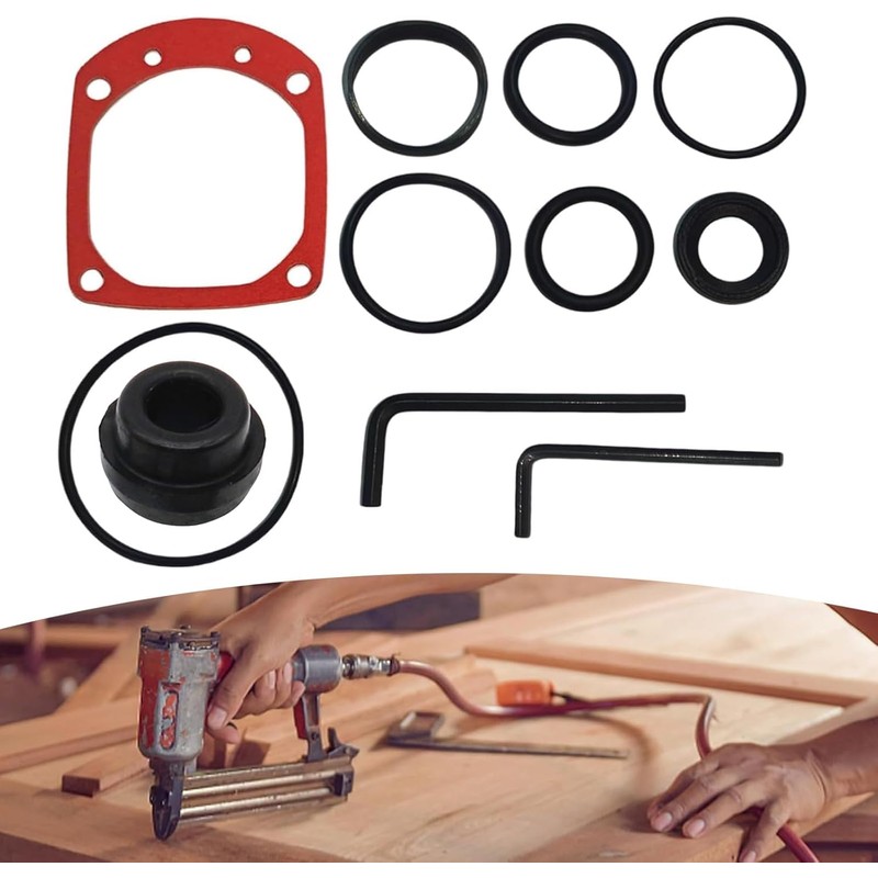 Overhaul Kit Compatible with Porter Cable Brad Nailers NS100A/BN125A/BN138/BN200A/FCP350,Stapler Rebuilt