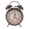 QANYEGN Retro Twin Bell Alarm Clock, Vintage Analog Alarm Clock,