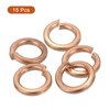 sourcing map 15 Pcs Spring Lock Washer, M10 Split Lock