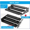 Jojocross Spice Rack Organizer for Cabinet, 3 Tier Expandable Spices