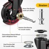 HOLKIE Gaming Chair Wheels - Silent Roller Blade Casters for