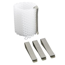 VIVO Cotton Candy Mesh and Clip Stabilizer Kit for Cotton Candy Machines, Fits VIVO Models and Other 20 inch Bowls, Cotton Candy Making Supplies for Easy Cleaning, CANDY-V000