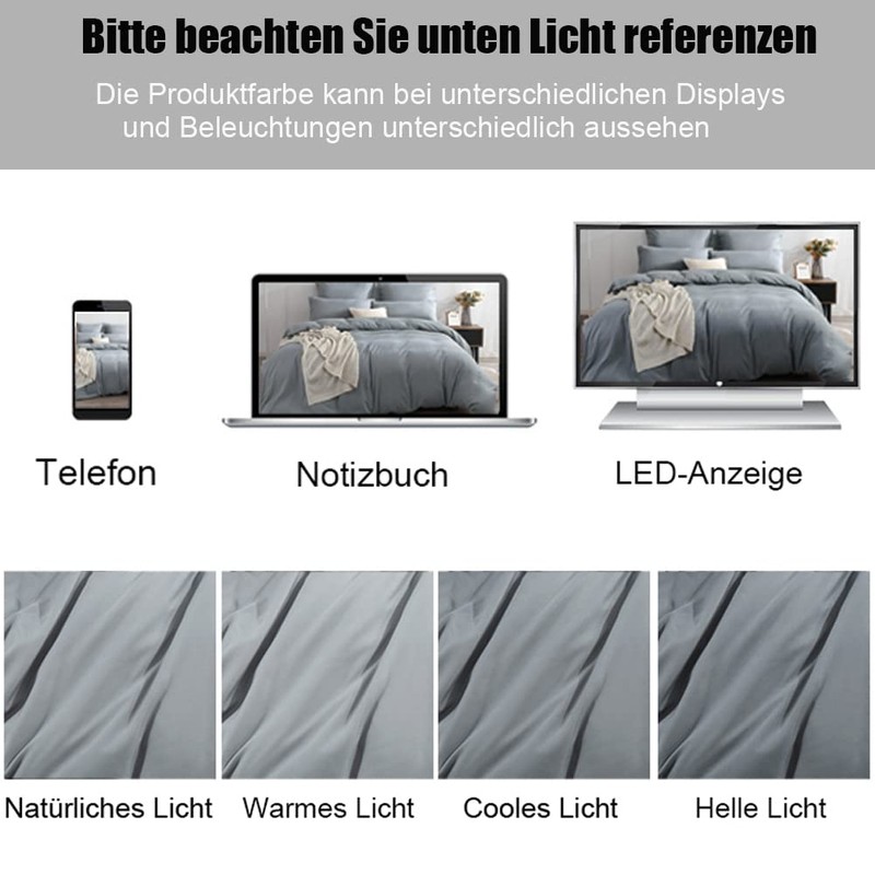 Soifox Side Sleeper Pillowcases, 40 x 145 cm, Set of