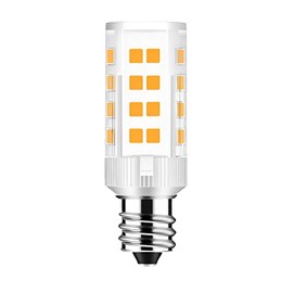 LAOYEBAOHE Sewing Accessorie 4W 7/16 Base Screw LED Bulbs No Flicker 82CRI,400Lumen Compatible for Singer Brother, Bernina, Viking Models Listed Replacement Part Numbers #7SCW (1Pcs White 6000K)