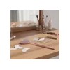 Espejo Para Extensiones De Pestañas, Forma Corazón Diamantes