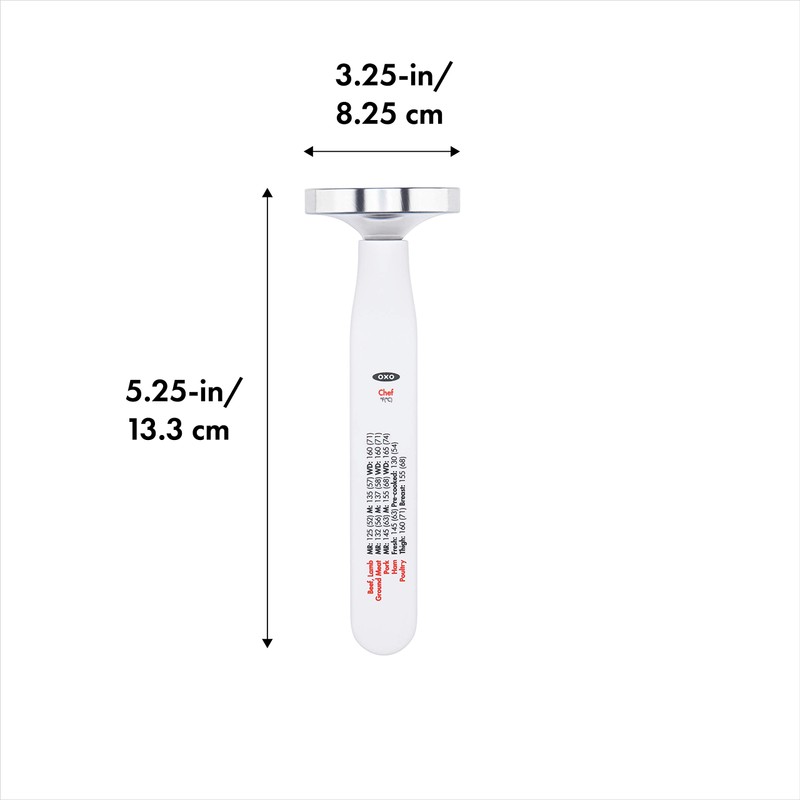 OXO Good Grips Chef's Precision Analog Leave-In Meat Thermometer