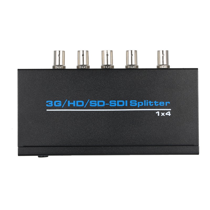 3G/HD/SD_SDI Splitter 1 * 4 Distribution 1 Input 4 Outputs