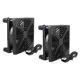 DIANN 2pcs 120mm Computer PC Fan USB Powered Fans 120x25mm Computer Cooling Fan for Desktop, Laptop, Refrigerator, Power Inverter, Server