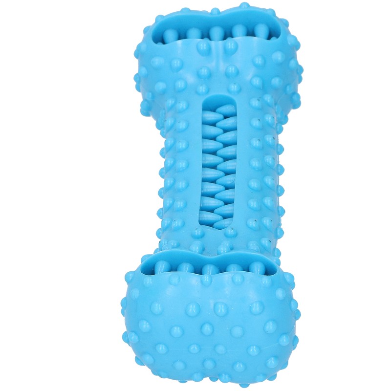 TPR Dog Teeth Cleaning Chew Toy Food Dispenser Brushing Stick