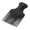 Gatuida 3Pcs Wide Tooth Comb Detangling Rake Combs for Thick