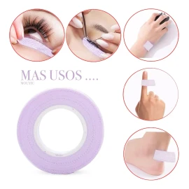 Mouyic 3 Cinta Micropore Para Extension De Pestañas 9 Metros C/u