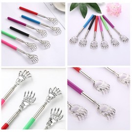 Crayon Stainless Steel Hyojason Stainless Steel Back Scraper Filial Piety Gift Gift Chuseok Antenna Length adjustment 1. Skeleton hand color random 10ea