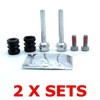 2 Sets Rear Brake Caliper Slider Pins Guide Bolt Kit